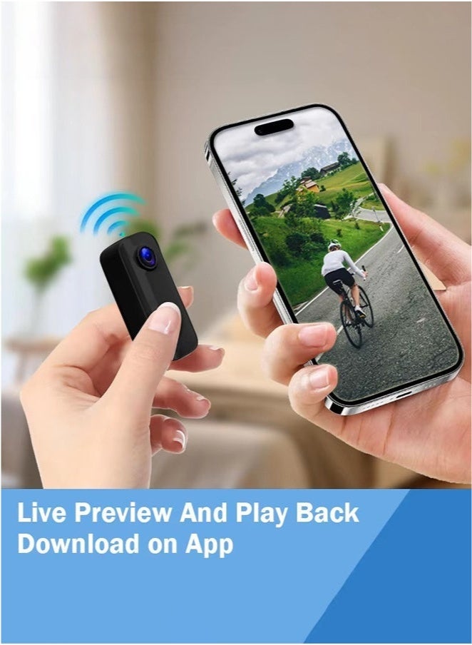 SJCAM (With 64GB SD Card)C100+4K Thumb Sports Action Camera, Supports WiFi 30M, Waterproof with Protective Case, EIS Anti-shake, Suitable for Travel, Sports, Vlog - Image 4