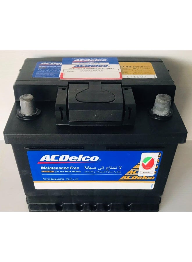 Ac Delco بطارية سيارة AC Delco 12V 44AH 27-44MF 54459 - Image 2