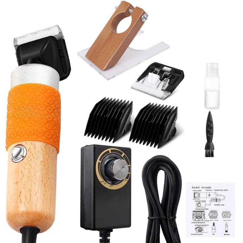 Electric Carpet Trimmer Low Noise Professional Electric Carpet Trimmer Pet Trimmer Low Noise Vibration Carpet Trimmer 200W High Power, Stepless Speed Control - Image 1
