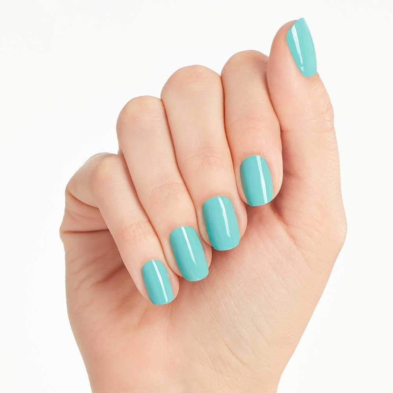 OPI Nail Lacquer Closer Than You Might BelÃ©m | Opaque Soft Blue CrÃ¨me Chip Resistant Nail Polish | Lisbon Collection - Image 4