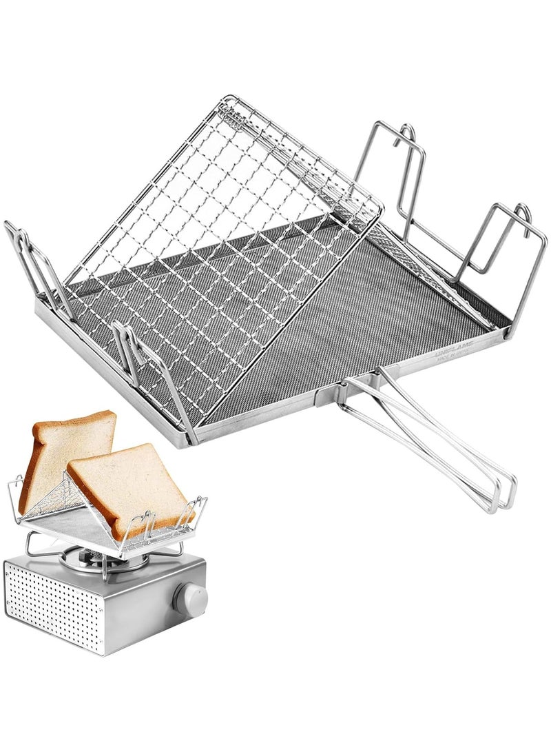 CMGTYYD. الخبز والتخييم، الفولاذ المقاوم للصدأ، الغاز، التصميم المدمج والقابل للطي، الخبز موحد، الشواء متعدد الوظائف، في الهواء الطلق - Image 1