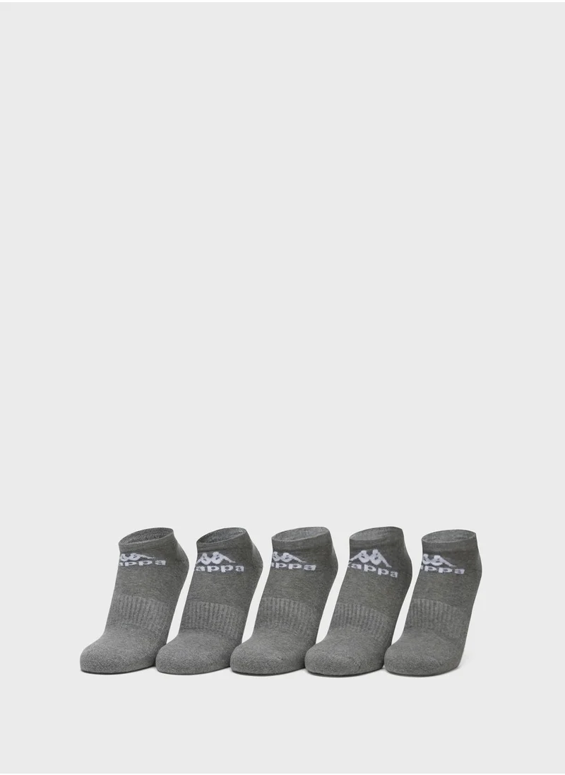 كابا 3 Pack Logo Detail Ankle Socks