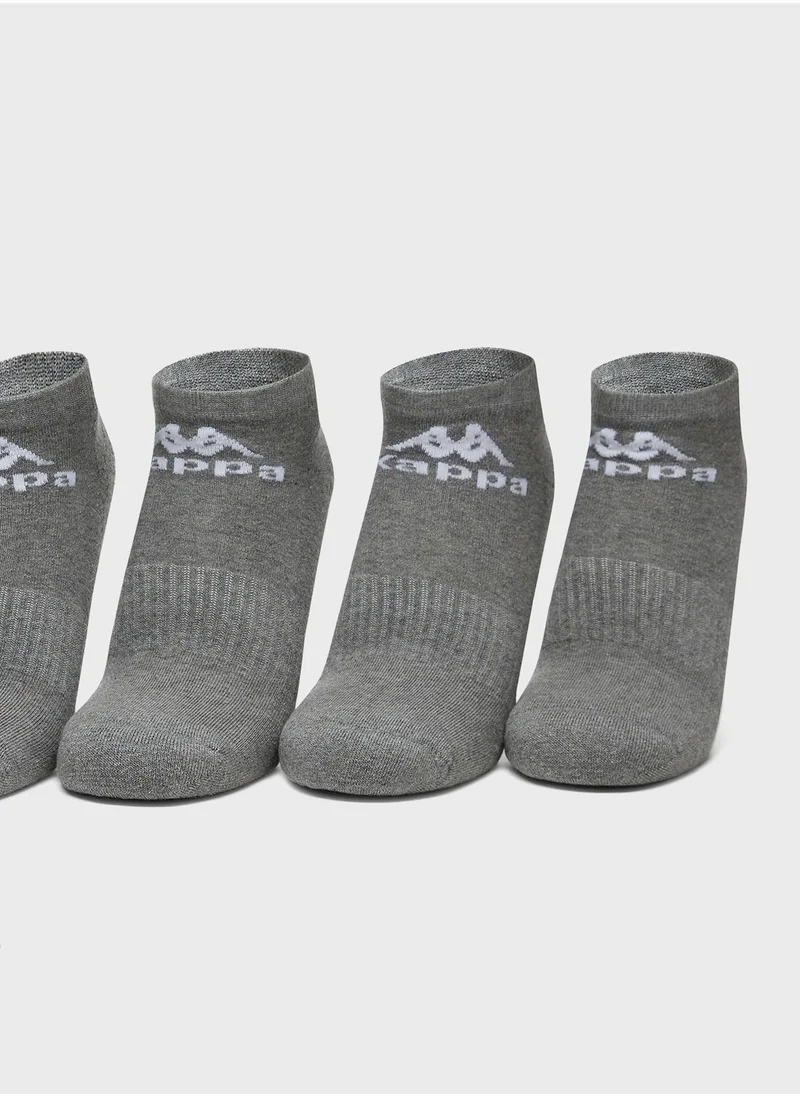 كابا 3 Pack Logo Detail Ankle Socks