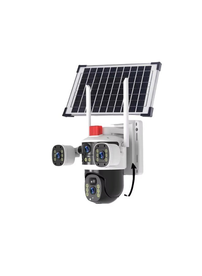 V380 PRO T36 3 IN 1SOLAR AI SECURITY CAMERA  4K 5GWIFI - Image 1