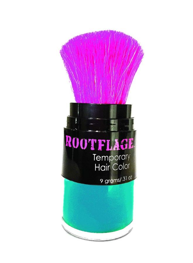 Rootflage Fun Temporary Hair Color Powder Works On All Hair Colors Shampoos Out Easily (05 Peacock Blue) - Image 2