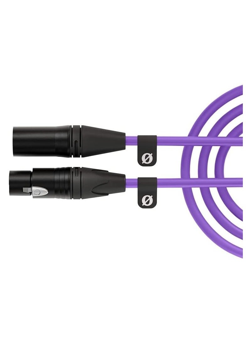 RODE XLR3MPU Xlr Cable 3M XLR3MPU Purple - Image 2