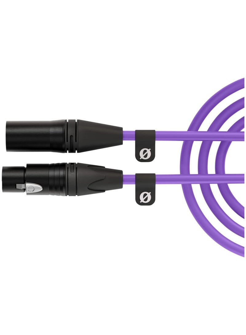RODE XLR3MPU Xlr Cable 3M XLR3MPU Purple - Image 4