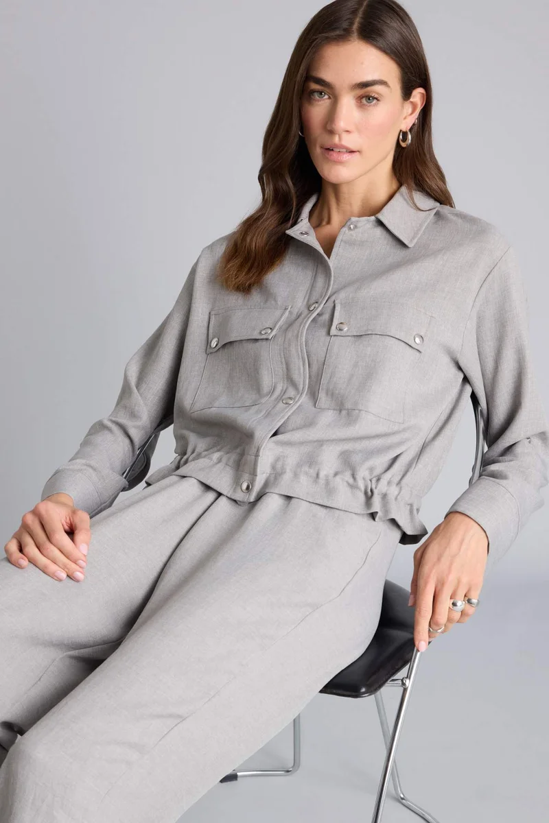ديفاكتو Regular Fit Shirt Collar Blazer