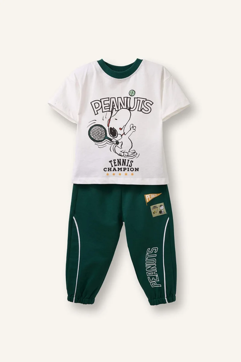 DeFacto Baby Boy Snoopy 2 Piece Set