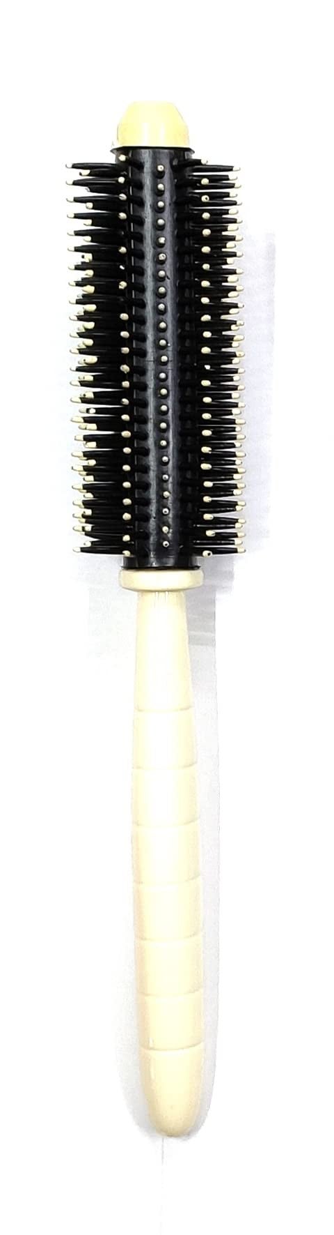 Maple Round Roller Hair Brush New Hairstyle For Women Men Unisex (Pack of 4) Combo Set (Multicolor) - Image 3