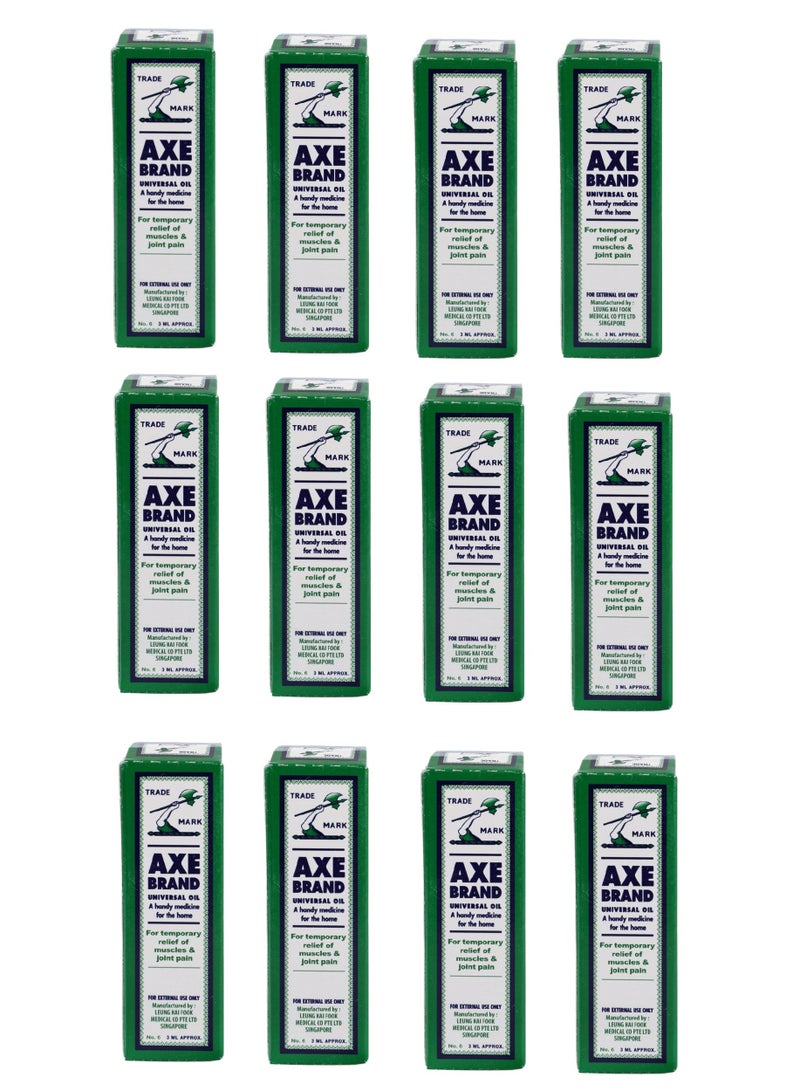 أكس زيت علاجي متعدد الاستخدامات 3 مل -12قطعة - Image 1