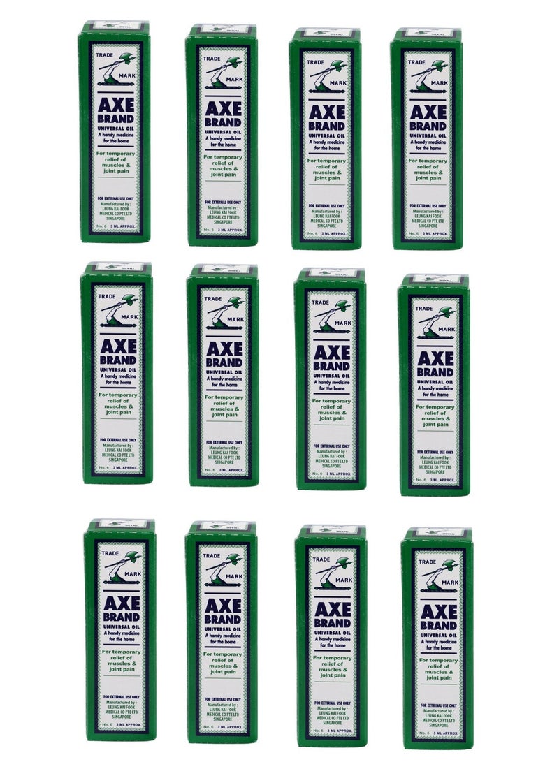 Axe Universal Oil 3 ML-12 pieces - Image 1