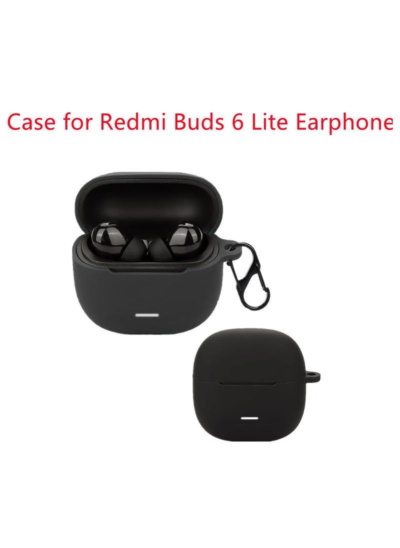 Generic - Xiaomi Redmi Buds 6 Lite Earphone Case Headphone Protective Cover Shockproof Silicone Solid Color Earphone Cover Accessories New - Image 1