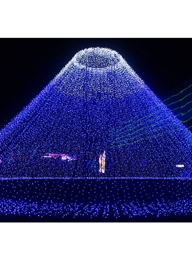 Generic - Low Voltage Water Resistance String Lights Blue 50 meter - Image 1