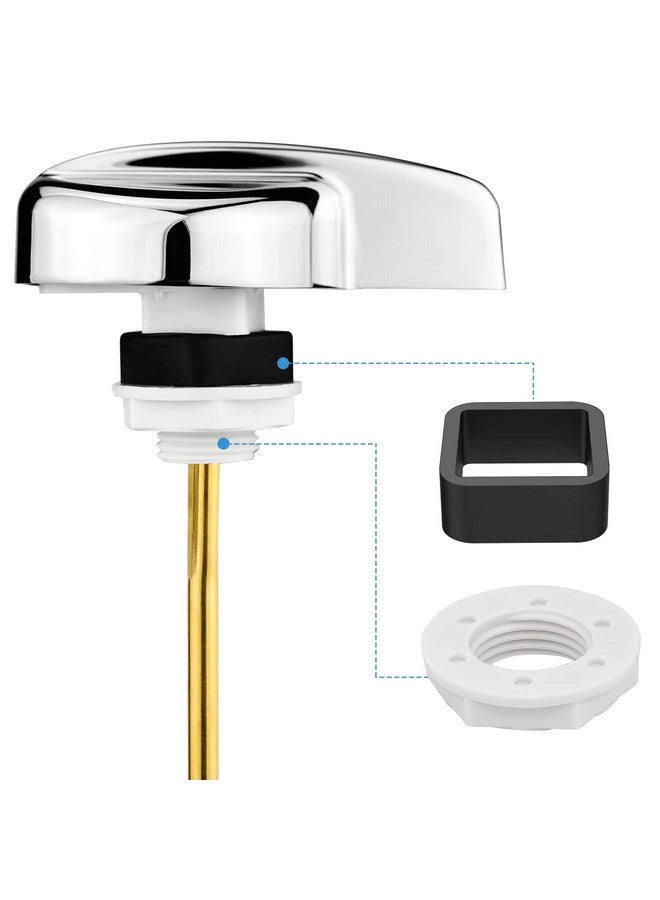 Ancable TOTO Toilet Handle Replacement Parts, Toilet Tank Flush Lever for TOTO THU004-CP Trip Lvr for St701Cst854884 for TOTO ST701, CST853, CST854, CST884, CST604CEF, CST614CEF Flush Handle - Image 2