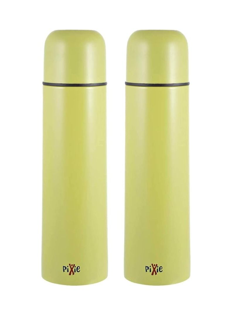 Pixie Pixie Thermos 750 ML Green Pack of 2  - Image 1