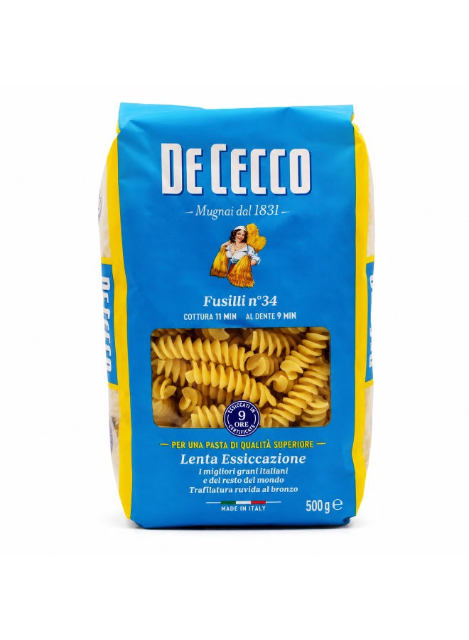 DECECCO مكرونة فوسيلي # 34 500 جرام - Image 1