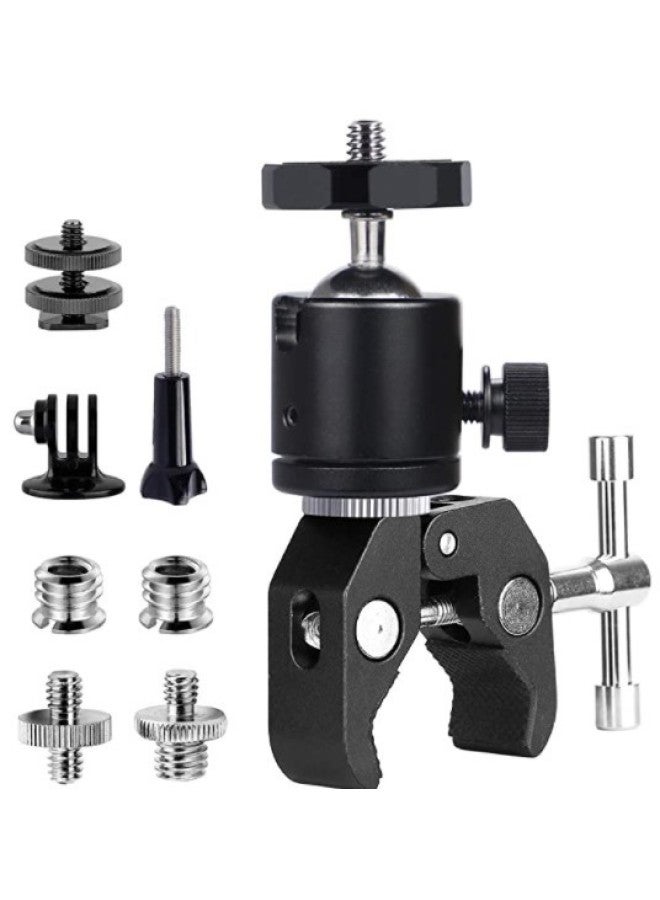 11 Inch Magic Hand Magic Arm Kit 11 Inch Strange Hand Universal Bracket 7 Inch Magic Arm + Large Crab Clamp-Color:Crab Pliers Gimbal Hot Boots Set