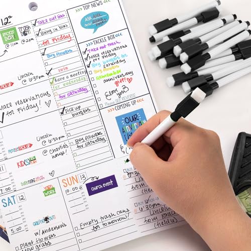 JEFURE 200 Pcs Black Magnetic Dry Erase Markers with Eraser Cap, White Board Mini Dry erase Markers Bulk, Fine Point Tip Student White Board Markers for Teachers Office School Supplies - Image 5