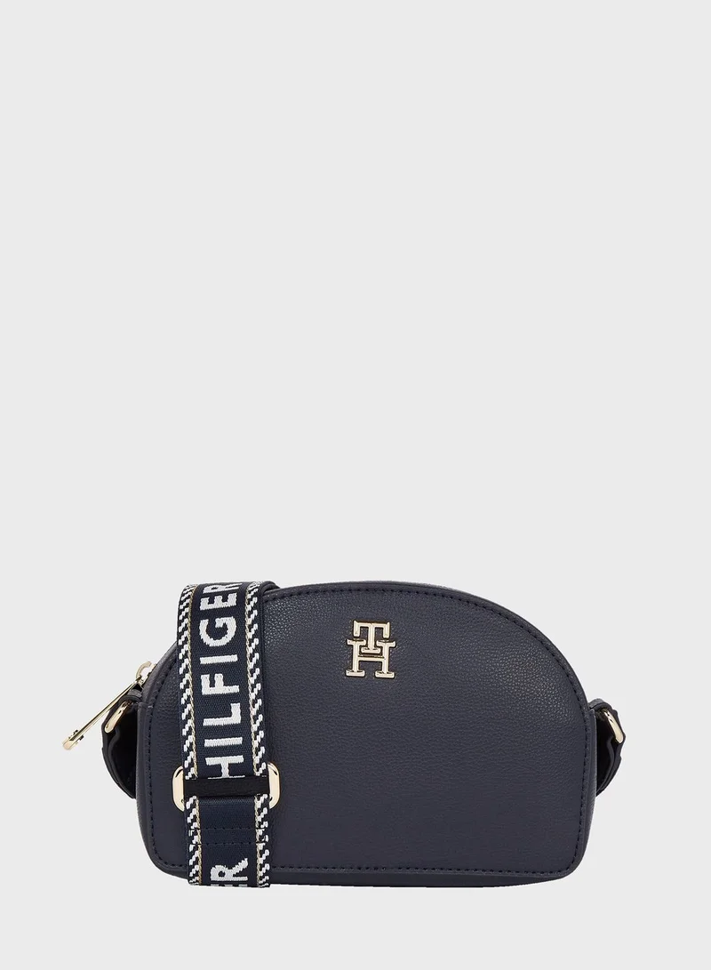 TOMMY HILFIGER Life Half Moon Crossbody Bag