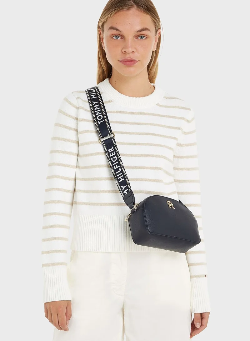 TOMMY HILFIGER Life Half Moon Crossbody Bag