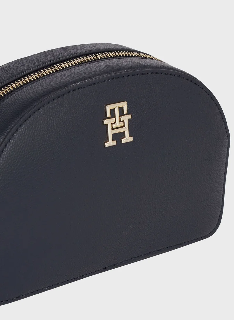 TOMMY HILFIGER Life Half Moon Crossbody Bag