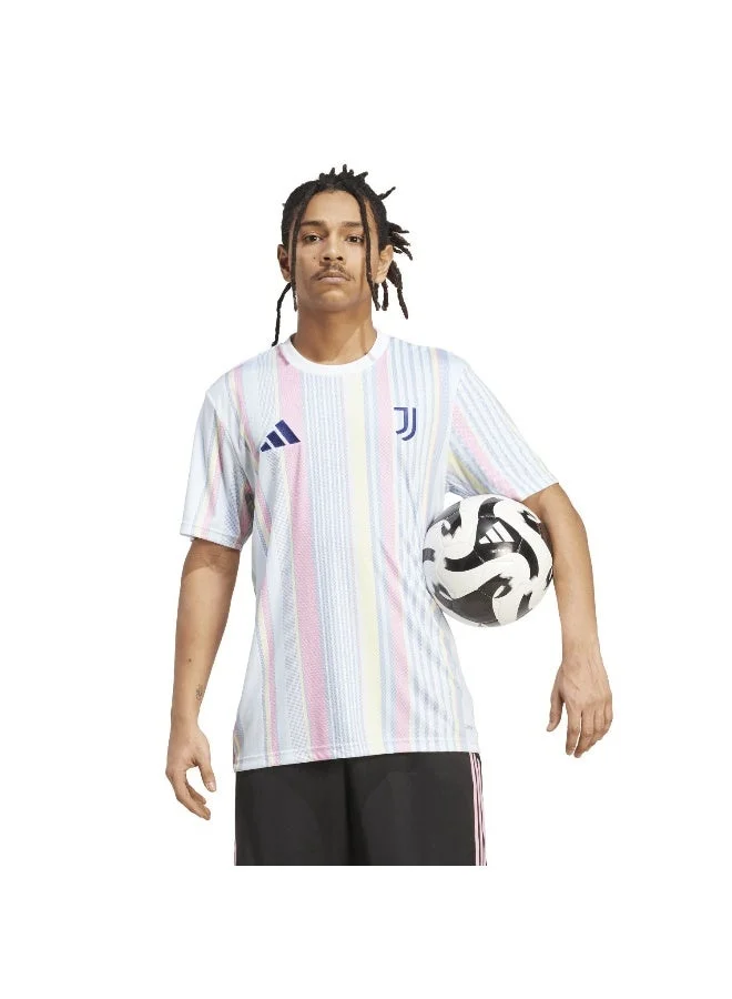 اديداس قميص يوفنتوس الأبيض للرجال بأكمام قصيرة