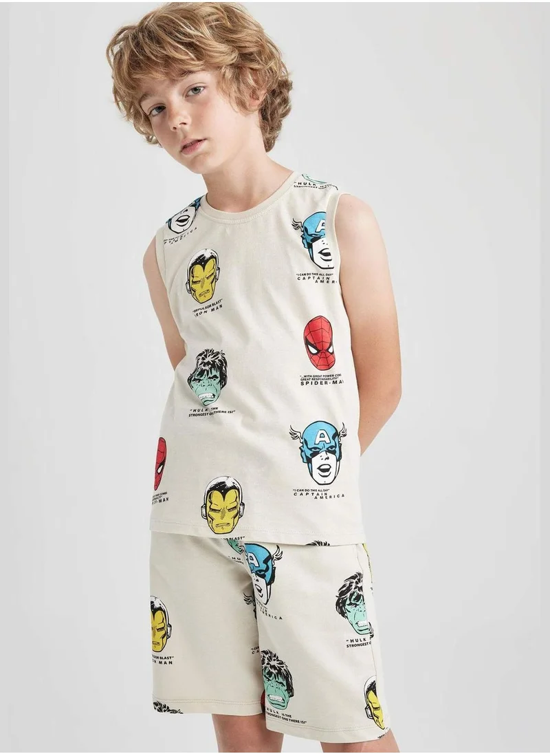 ديفاكتو Boy Marvel Comics Licenced Knitted Short