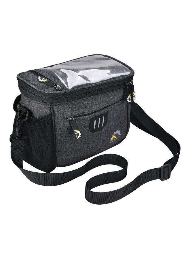 NIBEMINENT 3L Bike Phone Bags with Touch Screen Pocket Waterproof Bicycle Top Tube Mount Front Handlebar Storage Bag Cycling Pack 24*15*18cm  - Image 3