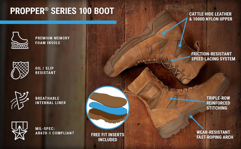 PROPPER Men's Series 100 8" Boot - Image 4