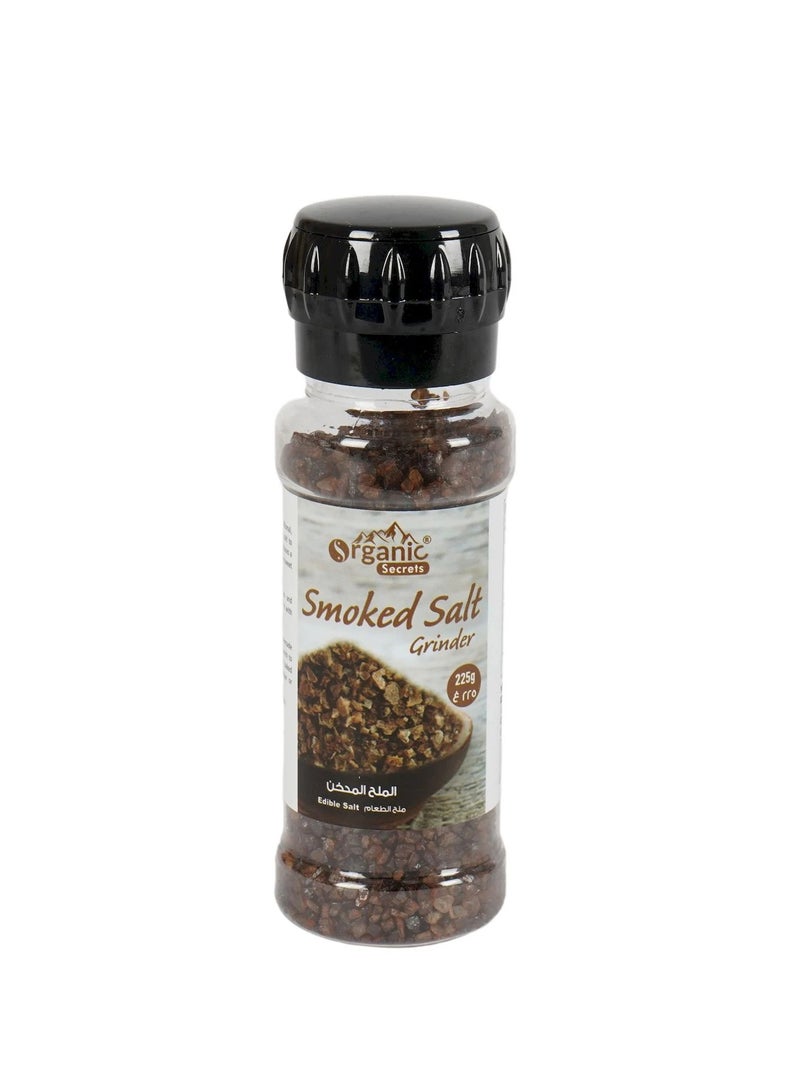 Organic Secrets Smoked Salt by Organic Secrets - 225G Grinder - Image 1