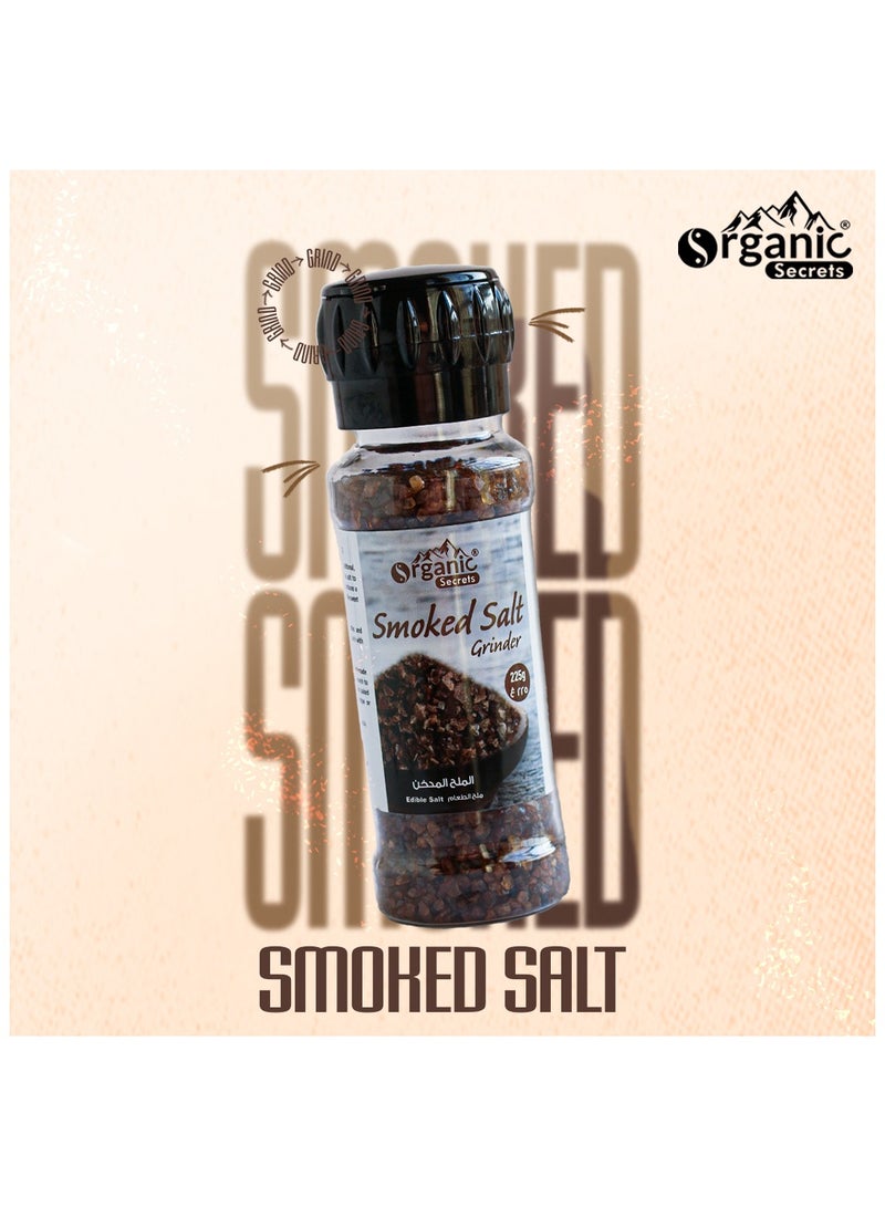 Organic Secrets Smoked Salt by Organic Secrets - 225G Grinder - Image 2