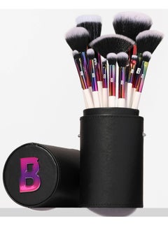 BEAUTY BAY Prism 12 Piece Travel Makeup Brush Set With Holder  - Image 1