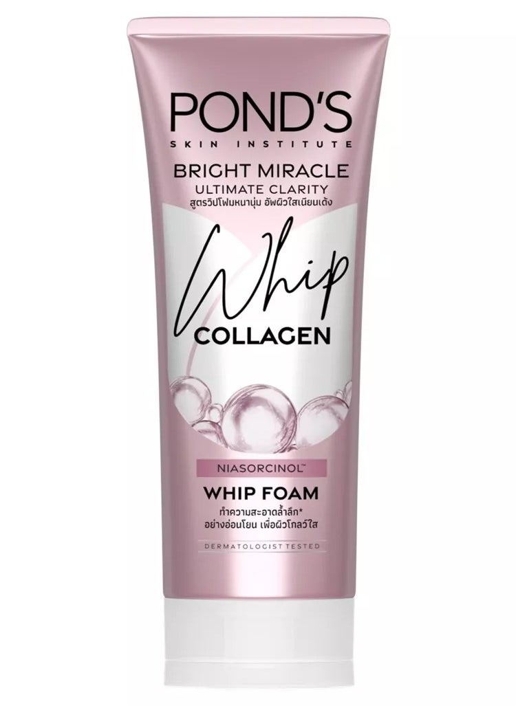 Pond's - Bright Miracle Ultimate Clarity Whip Collagen Whip Foam 100g - Image 1