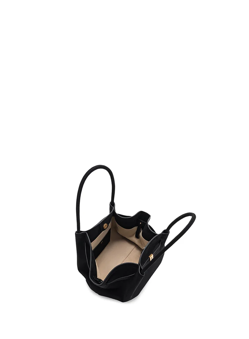 JW PEI Hana Medium Faux Suede Tote Bag