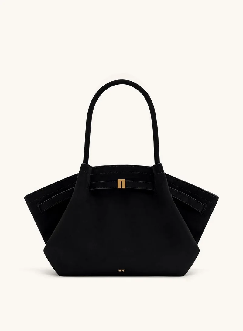 Hana Medium Faux Suede Tote Bag