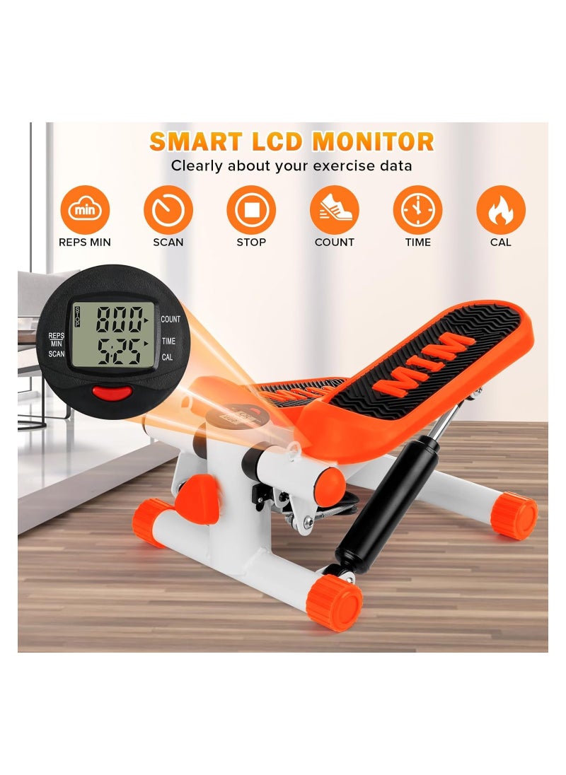 Steppers for Exercise at Home,Mini Stepper with Exercise Equipment for Home Workouts，Mini Stepper with Resistance Bands and LCD Monitor - pzsku/ZC7BDC6C625637709AED8Z/45/_/1715744454/e5b97be5-2100-468a-9700-fca78b0e1063