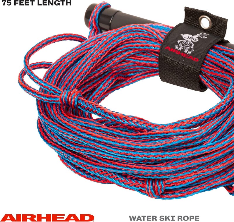 Water Ski Rope with Rubber Handle, 1 Section, 75-Feet - Image 3