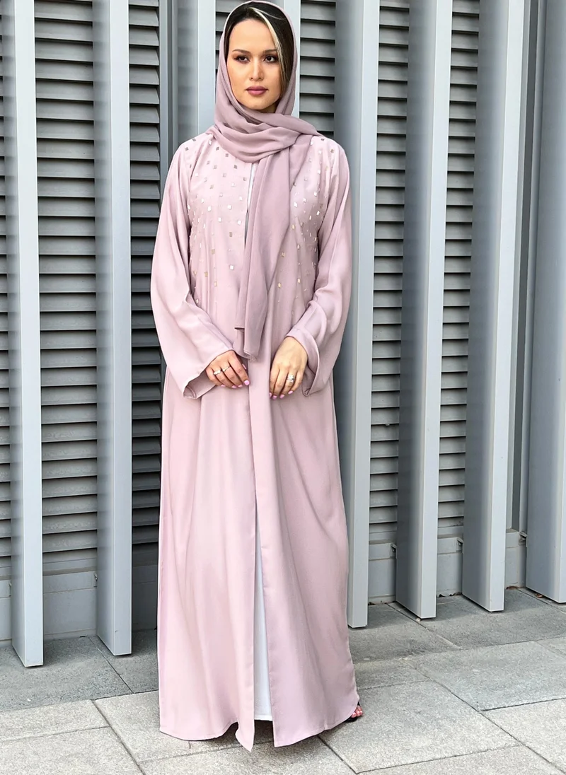 Moistreet Flared Sleeve Abaya