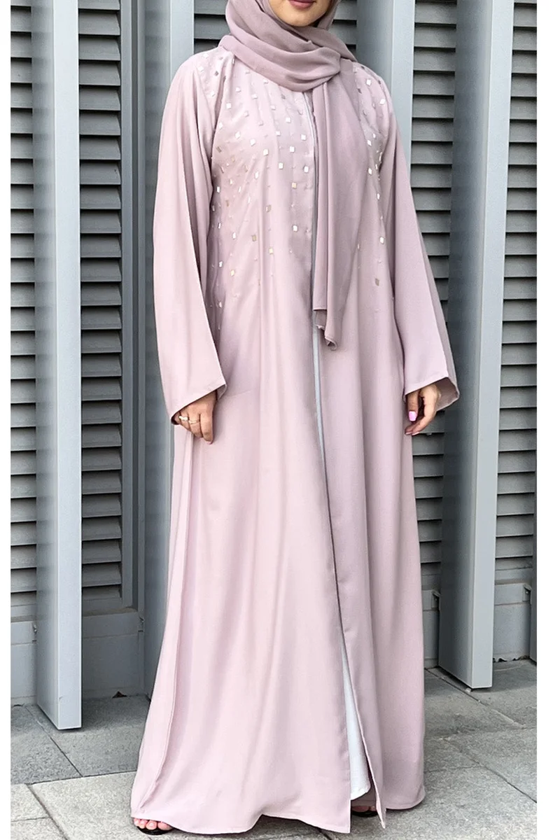 Moistreet Flared Sleeve Abaya