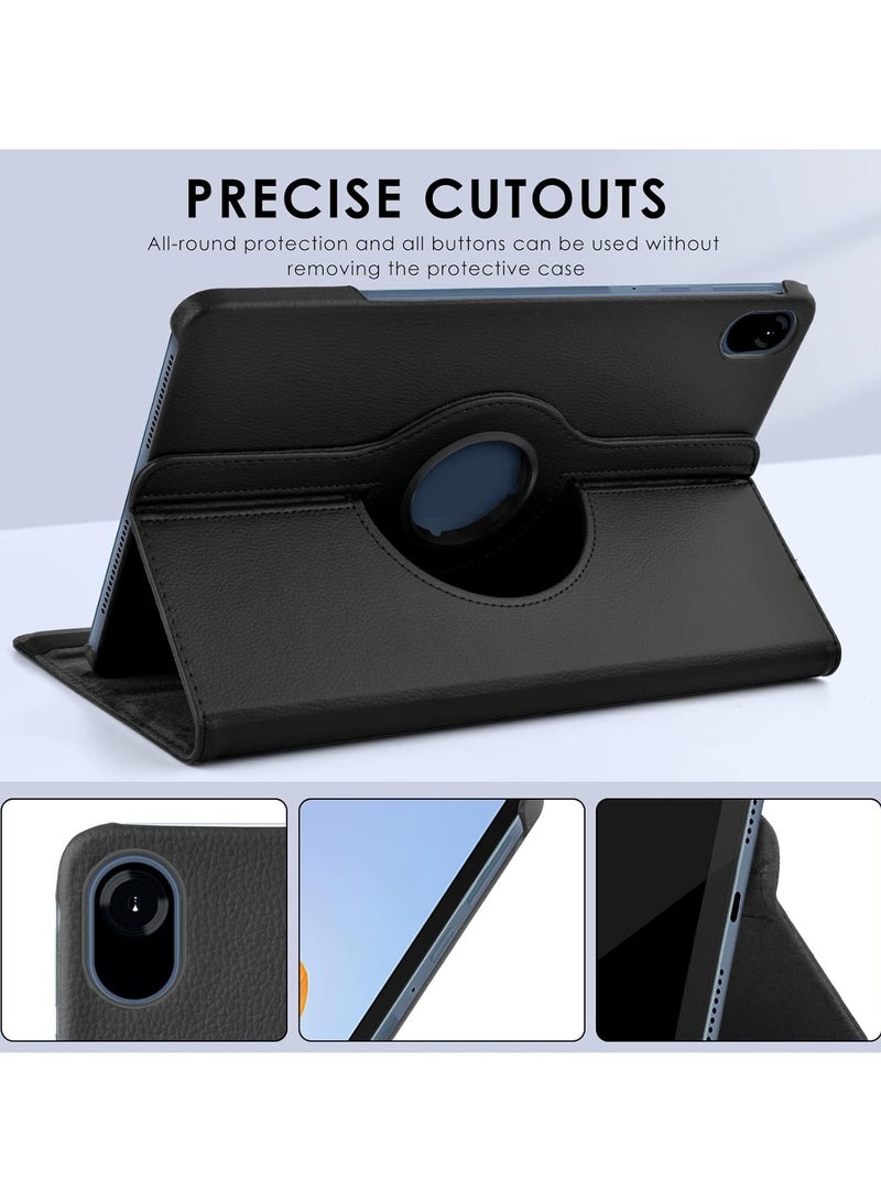 Case Compatible with Honor Pad 8 12 inch 2022 Tablet Protector Pebbled Rotating 360 Solid Color Protective Case Holster - Image 2