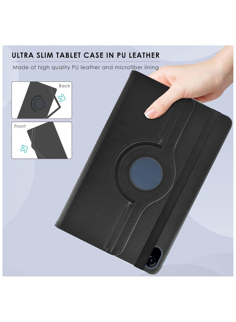 Case Compatible with Honor Pad 8 12 inch 2022 Tablet Protector Pebbled Rotating 360 Solid Color Protective Case Holster - Image 5