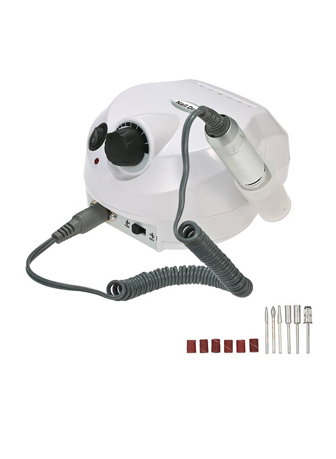Loquat Professional Electric Nail Drill Machine White/Grey - Image 1