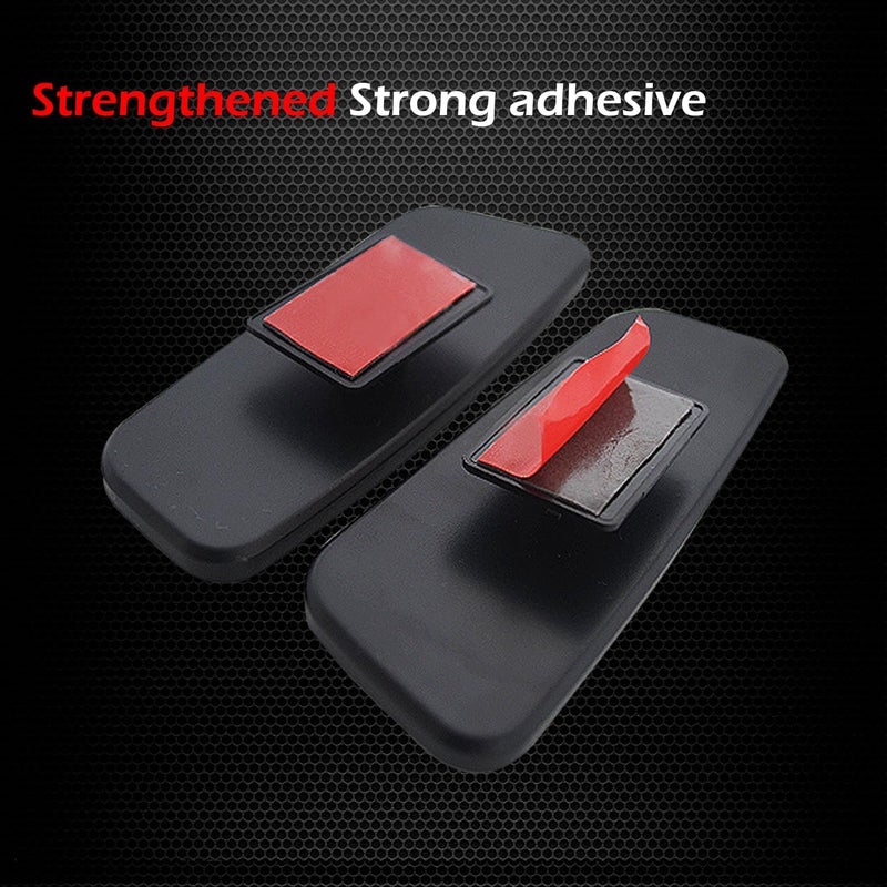 NALACAL 2 Pieces Blind Spot Mirrors for Car Rear View - Rectangular Convex Automotive Mirrors - Image 2