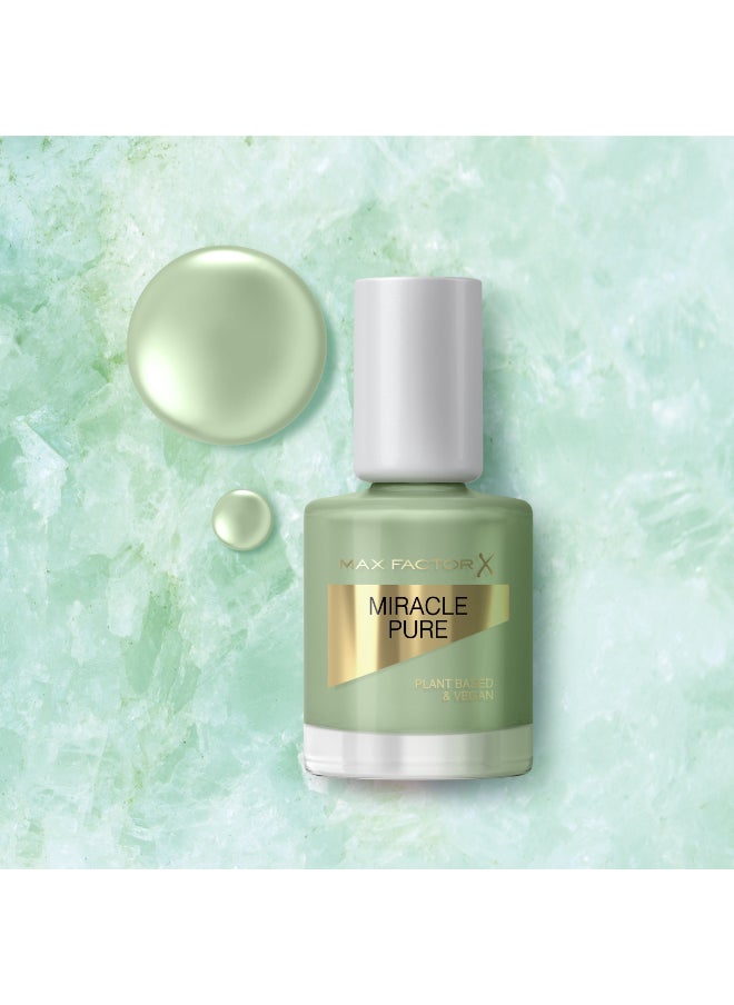 Max Factor - Miracle Pure Nail Polish, Healing Crystal Collection - Lucky Jade, 12ml - Image 1