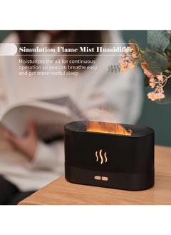 Arabest Flame Diffuser, Essential Oil Diffuser,Mist Humidifier,Humidifiers with Flame Effect,180ml Cool Mist Humidifiers for Home, 7 Color Variations Diffuser Aroma Diffuser for Home/Living Room/Office(White)  - Image 5