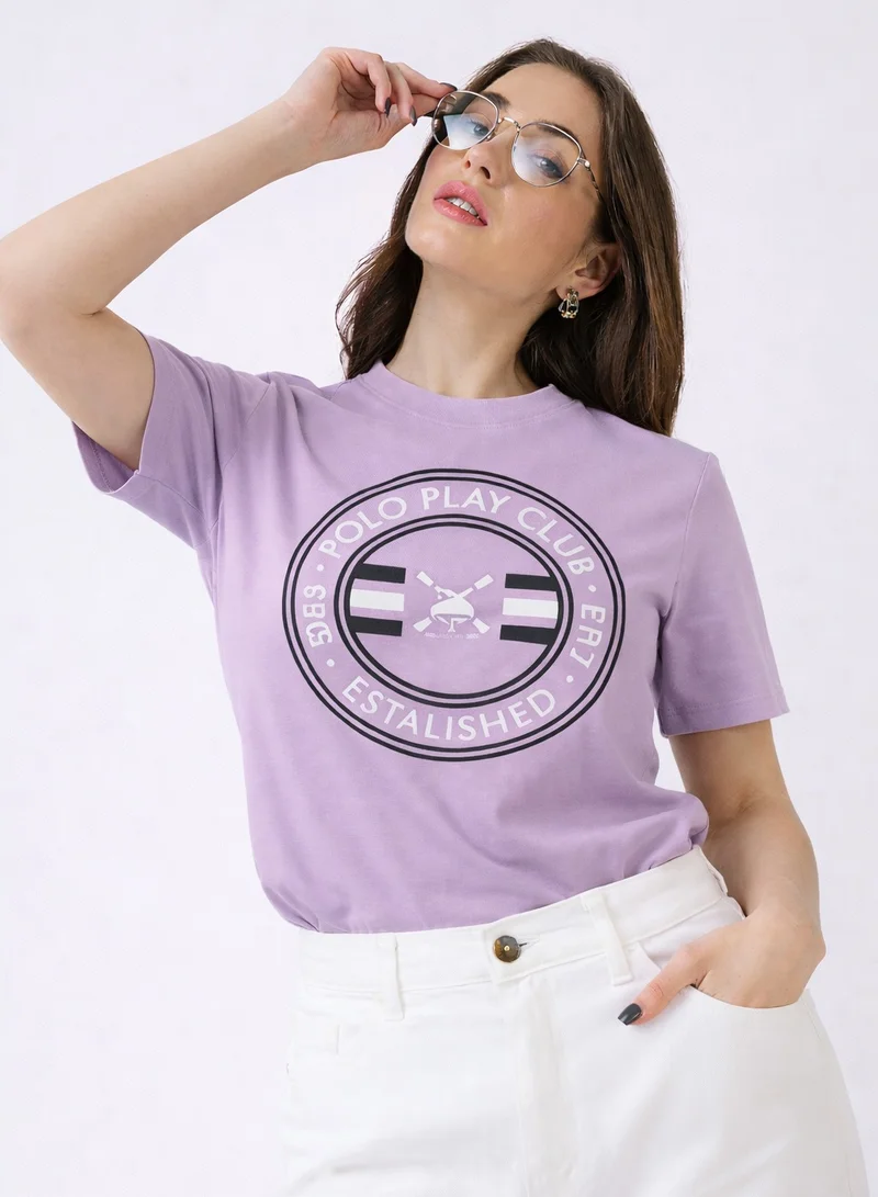 بولو بلاي  Multipack Graphic Print T-Shirt for WOMEN