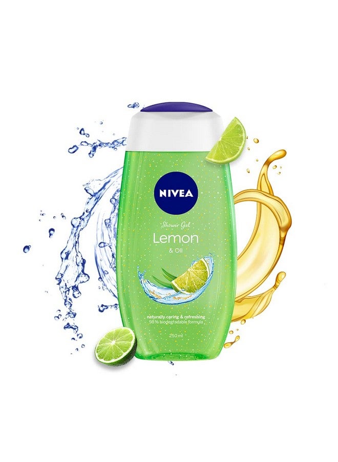 Nivea Bath Care Lemon And Oil Shower Gel 250Ml - Image 1