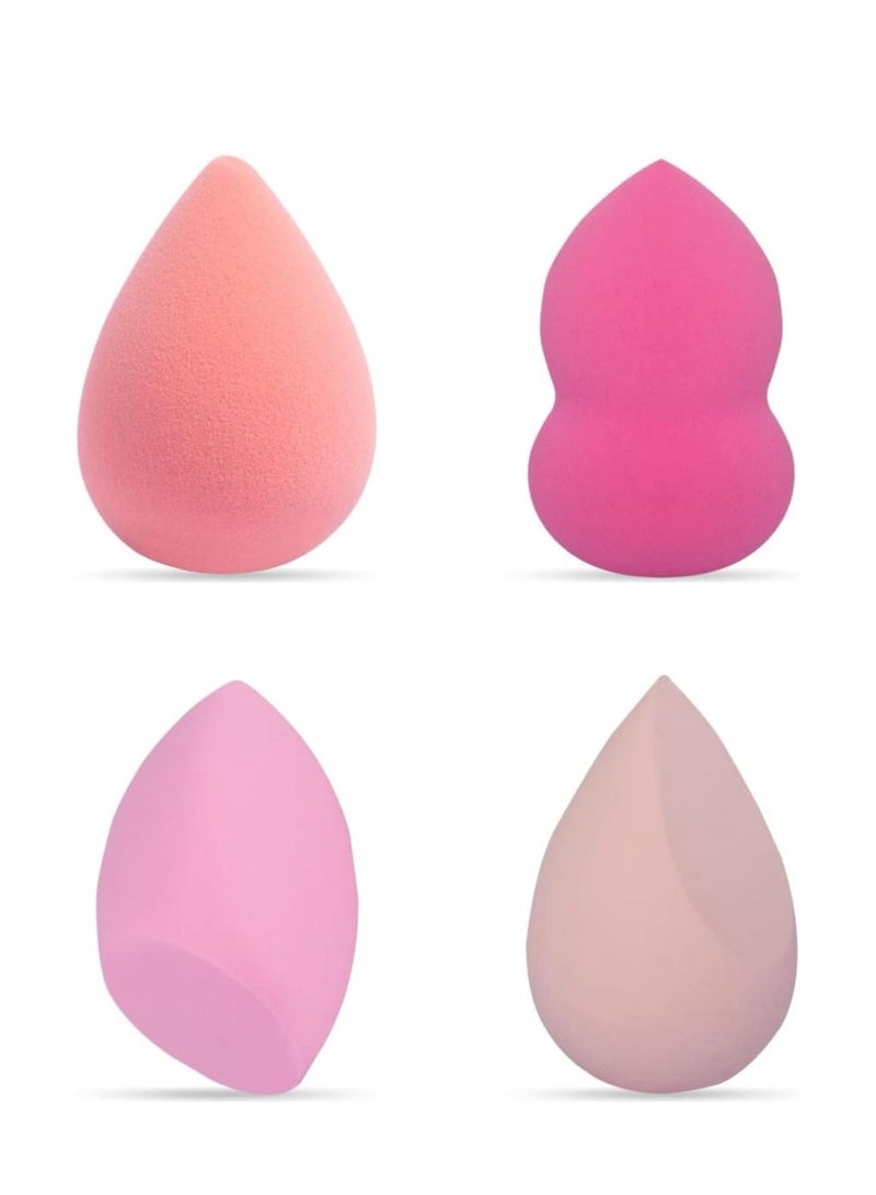A set of 4 beauty blender sponges for applying makeup, random color - Image 2