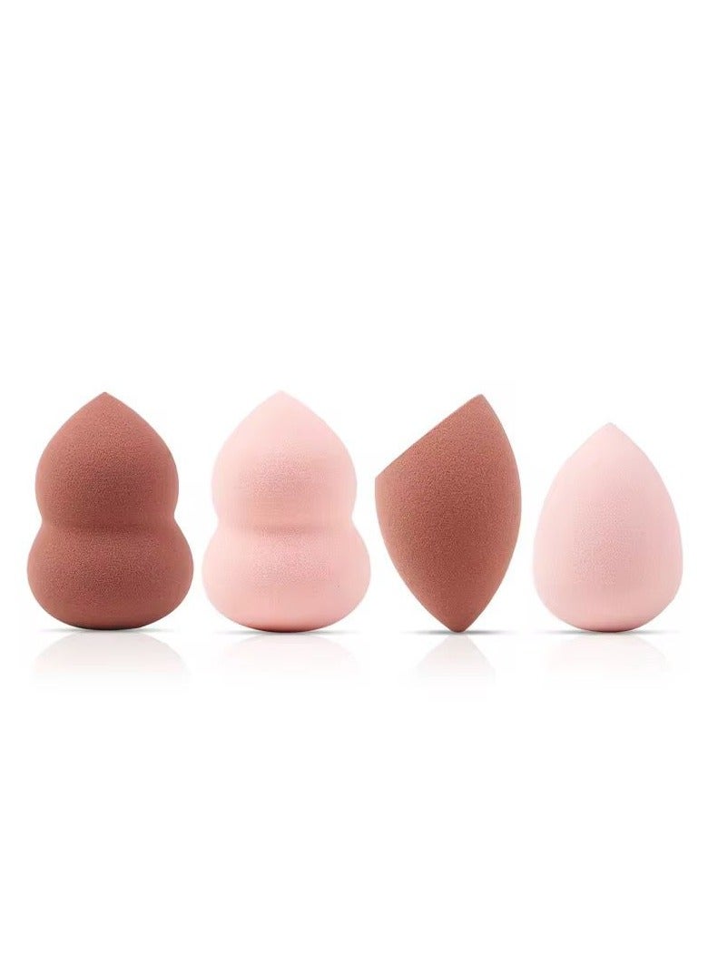 A set of 4 beauty blender sponges for applying makeup, random color - Image 3